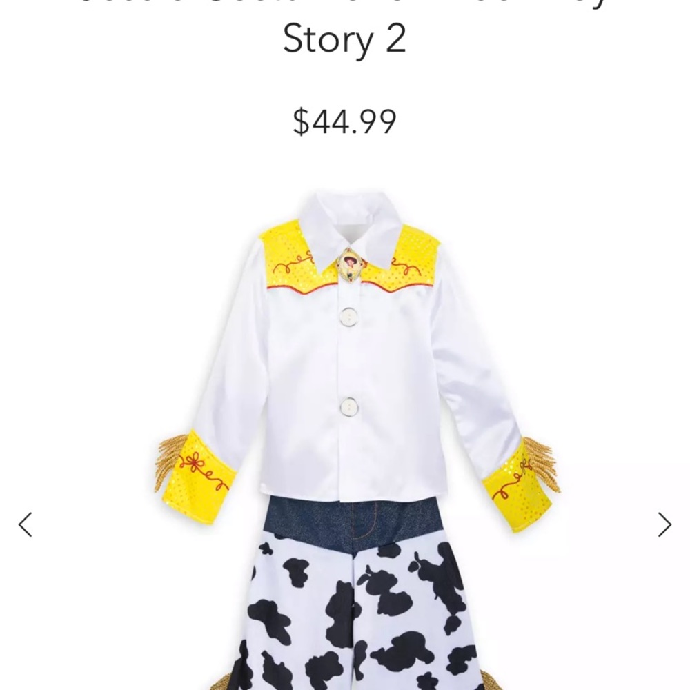 DISNEY STORE OFFICIAL Jessie Costume